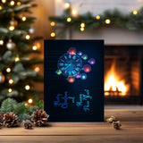 "Glowing" Christmas Card