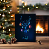 "Glowing" Christmas Card