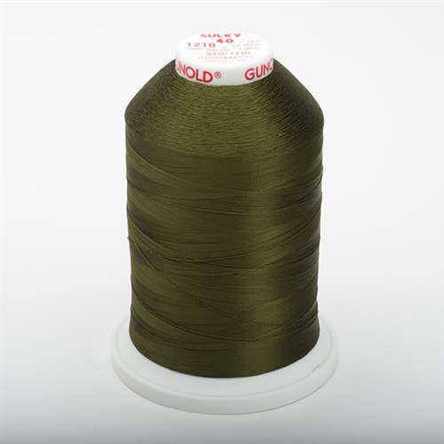 Sulky Rayon Thread 40wt 250yd Classic Green