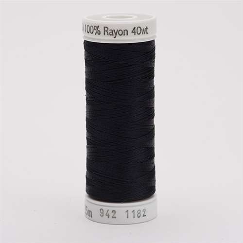 Black Embroidery Thread